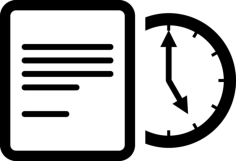 Legal Document With Valid Period Sketch Svg Vector, Free Vectors File